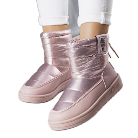 Botas de nieve rosa Big Star II274119 rosado