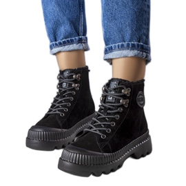 Botas negras con aislamiento Big Star KK274522 negro