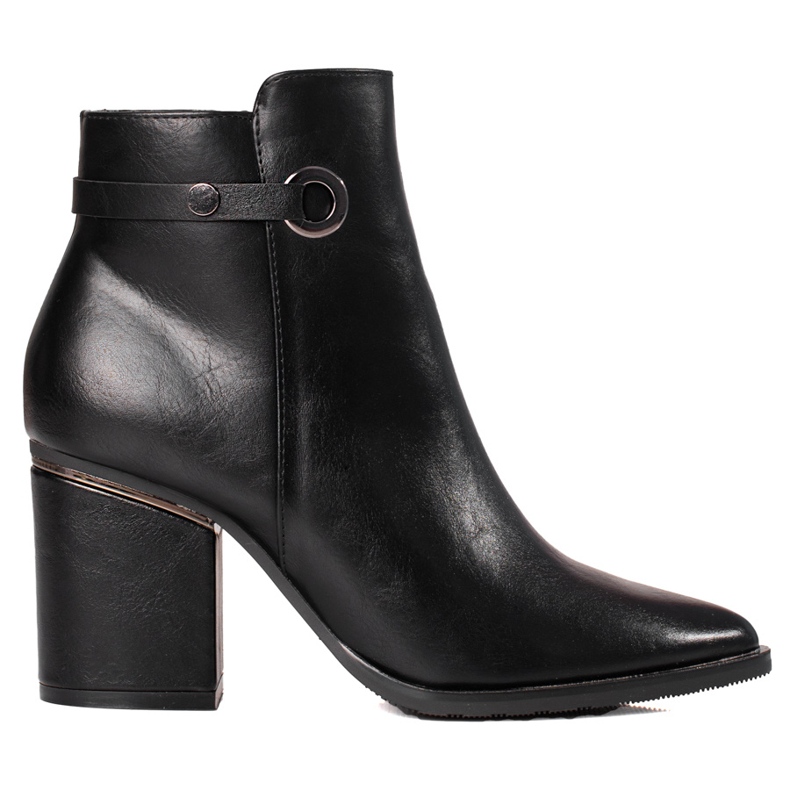 W. Potocki Botas de mujer Potocki en un poste negro W. Potocki Botas de mujer Potocki en un poste negro