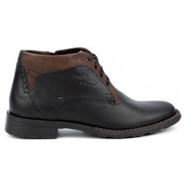 Polbut Botas invierno hombre piel J43S negro