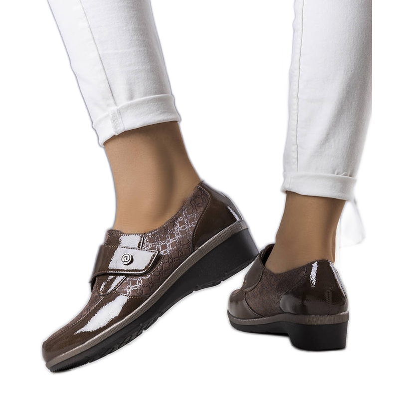 BM zapatos brogue marrones Drancy marrón caqui BM zapatos brogue marrones Drancy marrón caqui