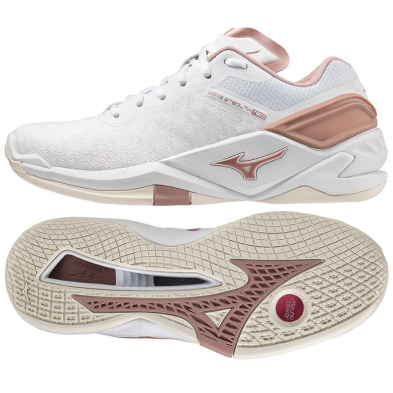 Zapatillas Mizuno Wave Stealth Neo X1GB200036 blanco blanco Zapatillas Mizuno Wave Stealth Neo X1GB200036 blanco blanco