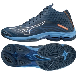 Zapatos Mizuno Wave Lighting Z7 Mid M V1GA225021 azul marino azul