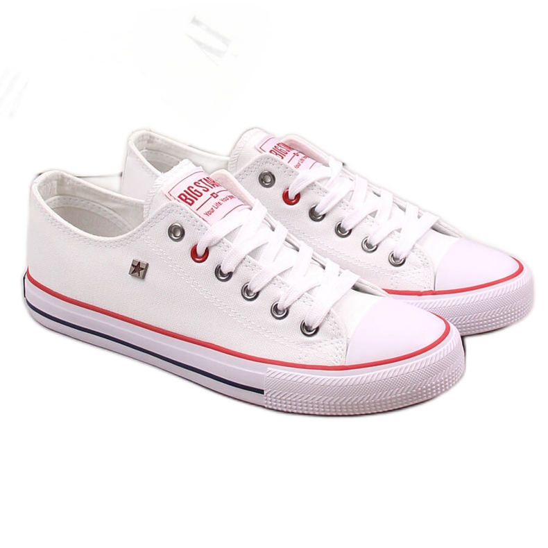 Medias deportivas blancas Big Star T274022 blanco