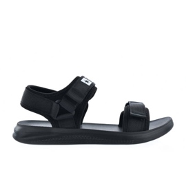 Big Star HH174842 sandalias deportivas de hombre negras con velcro negro