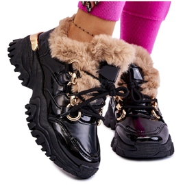 PM1 Zapatillas Deportivas Con Aislamiento Mujer Con Cordones Negro Kerberos beige