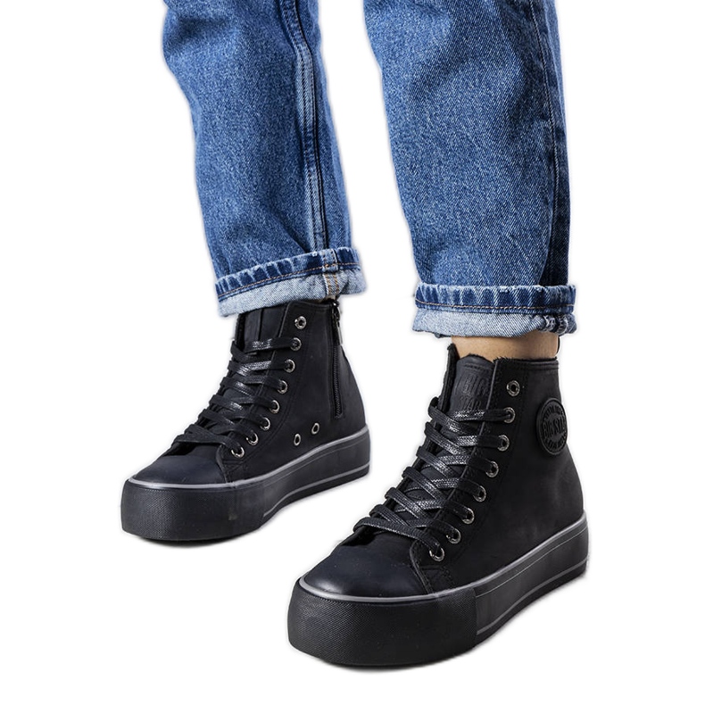 Zapatillas negras con aislamiento Big Star KK274173 negro