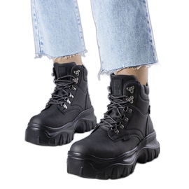Botas negras Big Star KK274368 negro