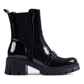 W. Potocki Botas Jodhpur mujer lacadas Potocki negro