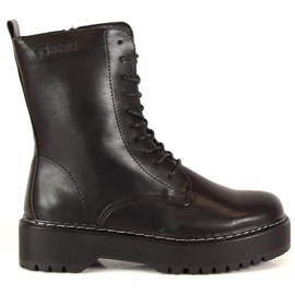 Botas en la plataforma Big Star W INT1738 negro