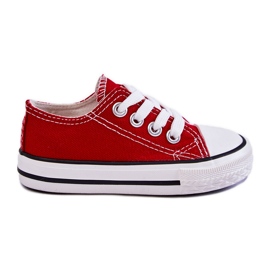 FR1 Zapatos deportivos Filemon Classic rojos para niños
