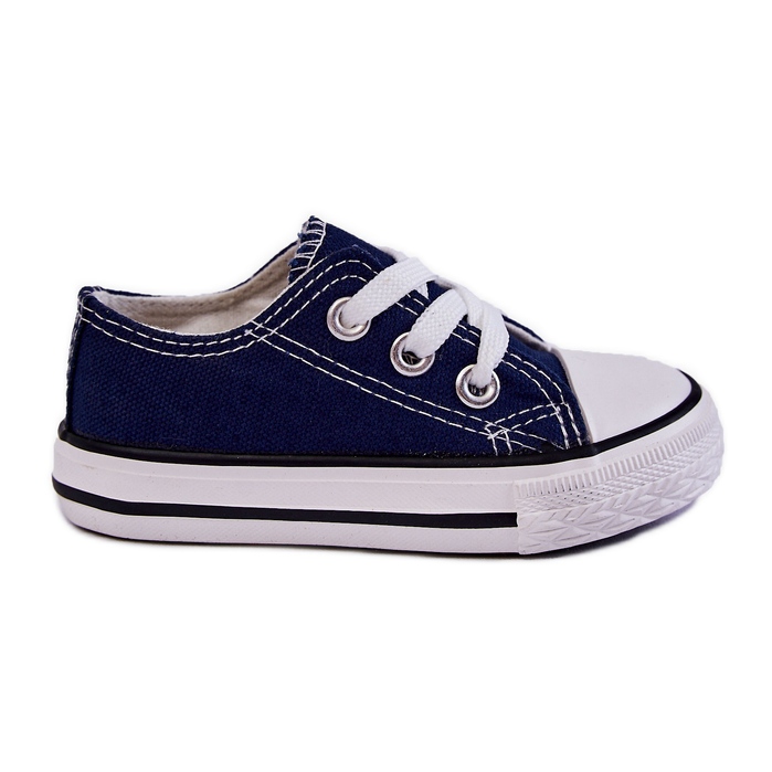 Zapatillas deportivas infantiles clásicas Filemon azul marino