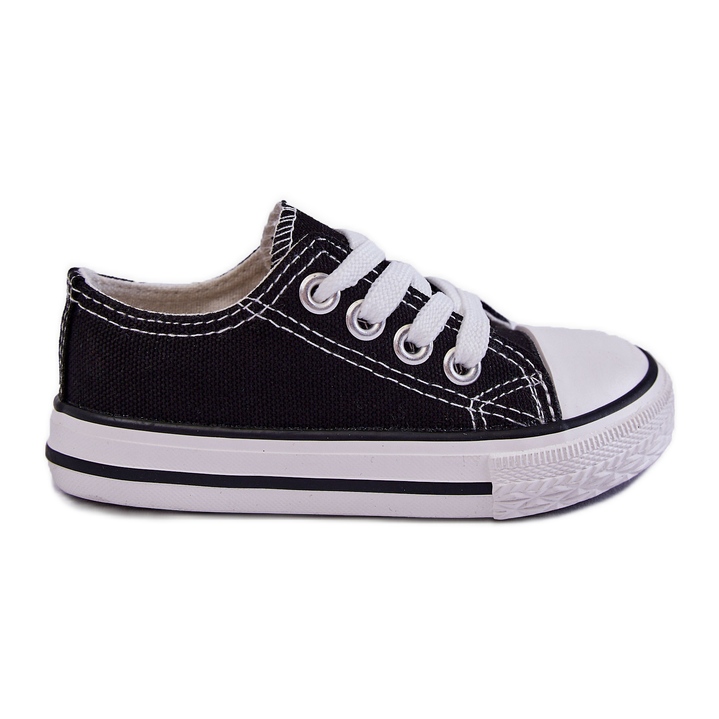 Zapatos deportivos clásicos negros Filemon para niños
