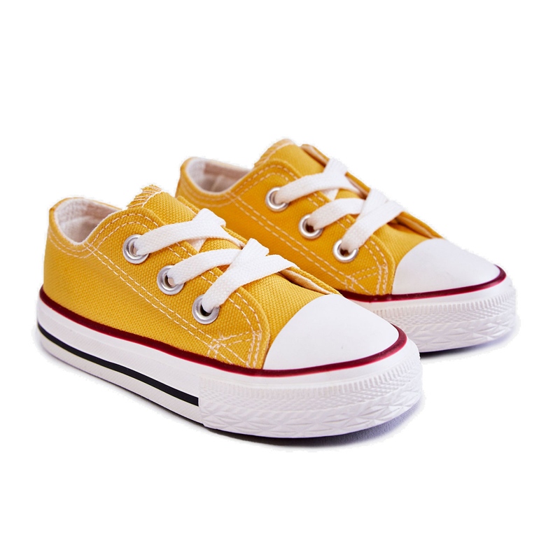 Zapatos deportivos clásicos Filemon amarillo para niños Zapatos deportivos clásicos Filemon amarillo para niños
