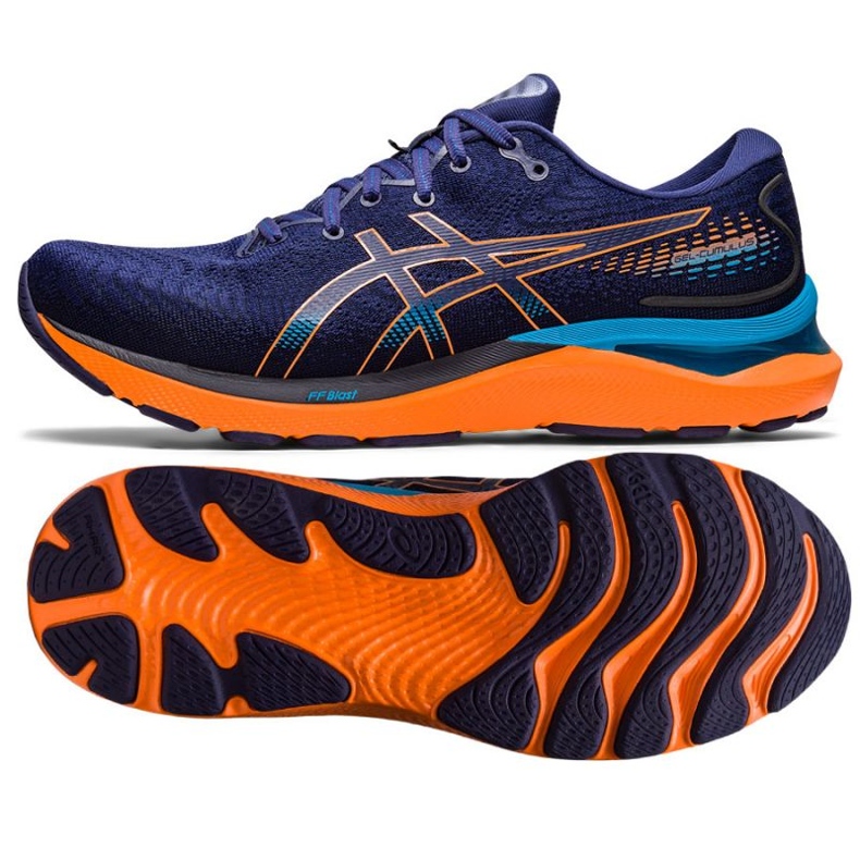 Zapatillas Asics Gel Cumulus 24 M 1011B366 402 azul