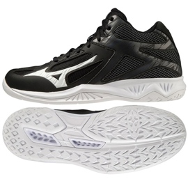 Zapatillas de voleibol Mizuno Thunder Blade 3 Mid V1GA217501 negro negro