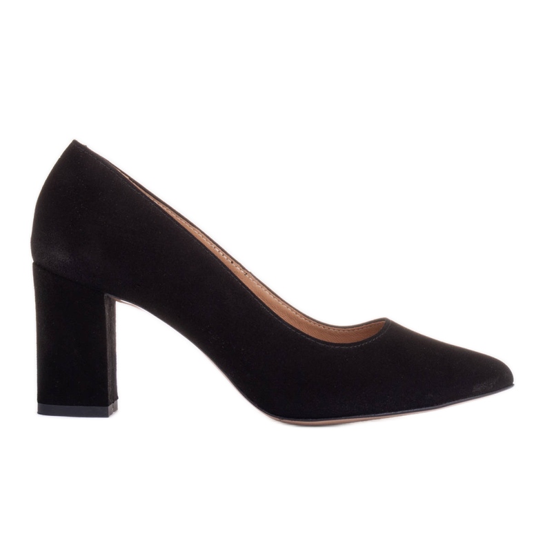 Marco Shoes Zapatos de gamuza negro