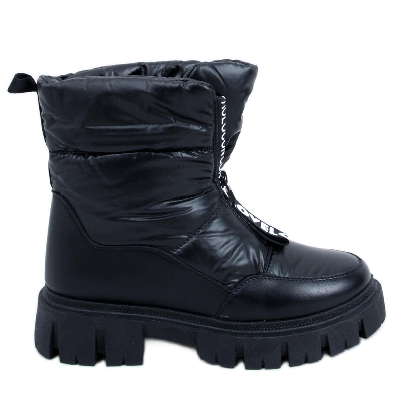 PA1 Botas de nieve mujer Wells Black negro