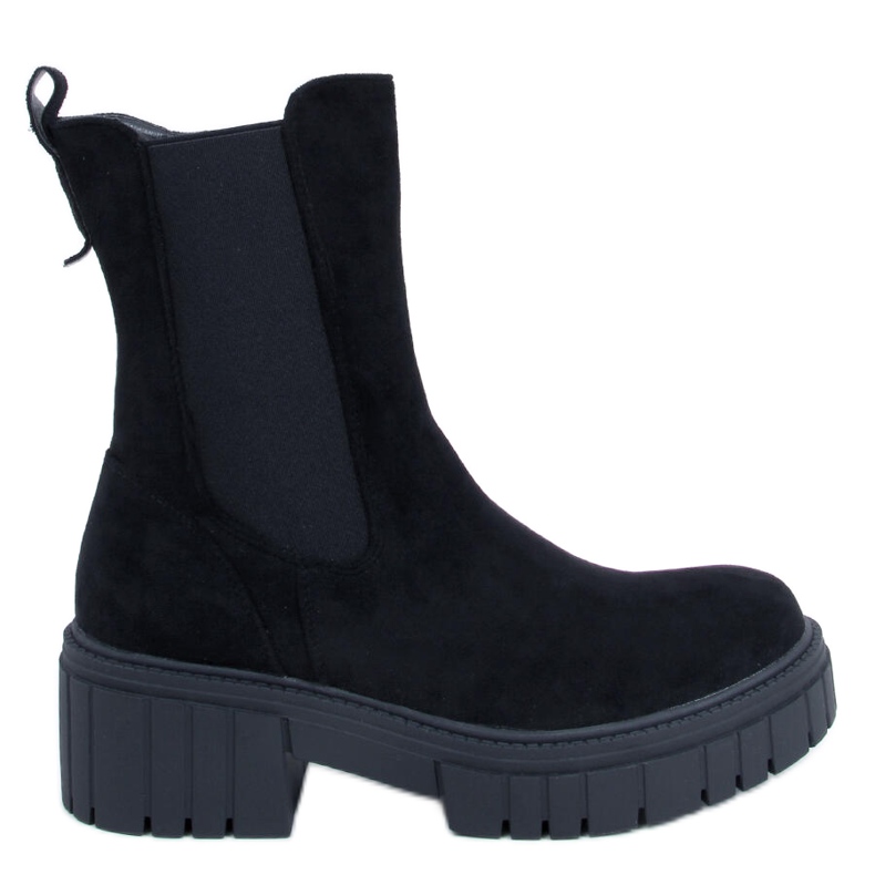 Botines Chelsea con parte superior alta Colbie Black negro