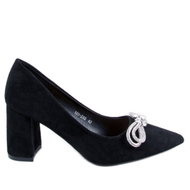 PA1 Zapatos de tacón con cuentas Debra Black negro