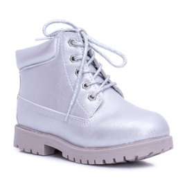 PA1 Botas Dexter Trappers con aislamiento plateado para niños plata plata