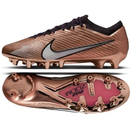 Nike Zoom Mercurial Vapor 15 Elite Qatar AG-Pro M DR5935 810 zapatos de fútbol dorado dorado
