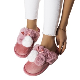 Pantuflas Capota Rosa