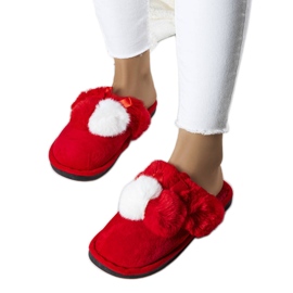 Pantuflas Bonnet rojo