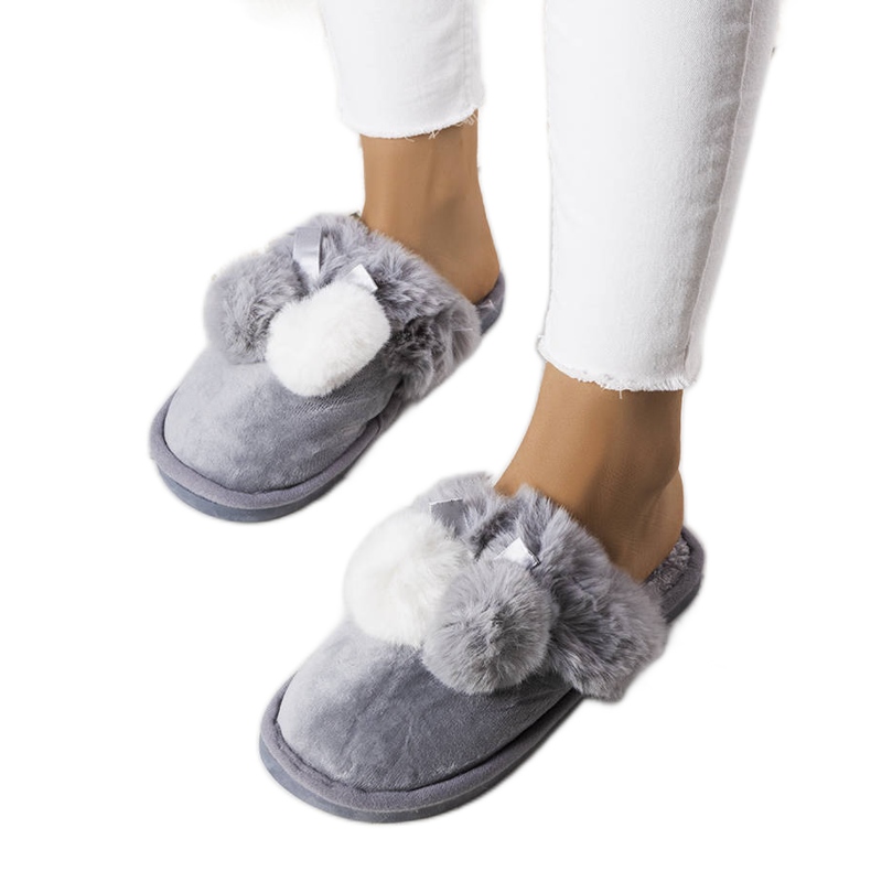 BM Pantuflas capo gris