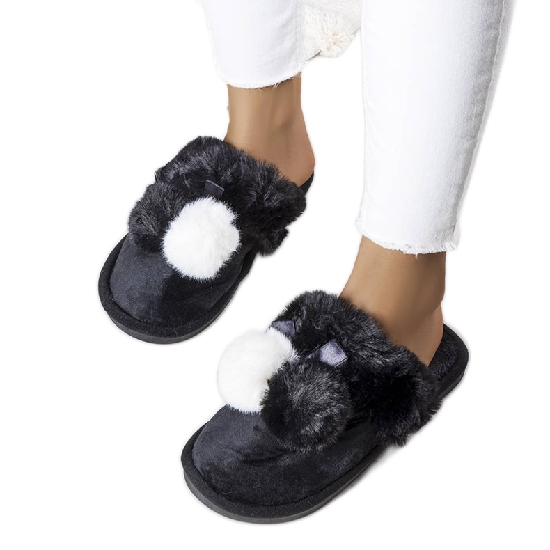 Pantuflas Bonnet negras negro