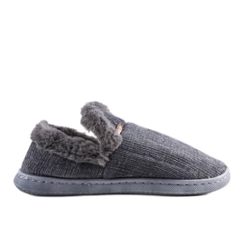 BM Zapatillas casa Voltar hombre gris