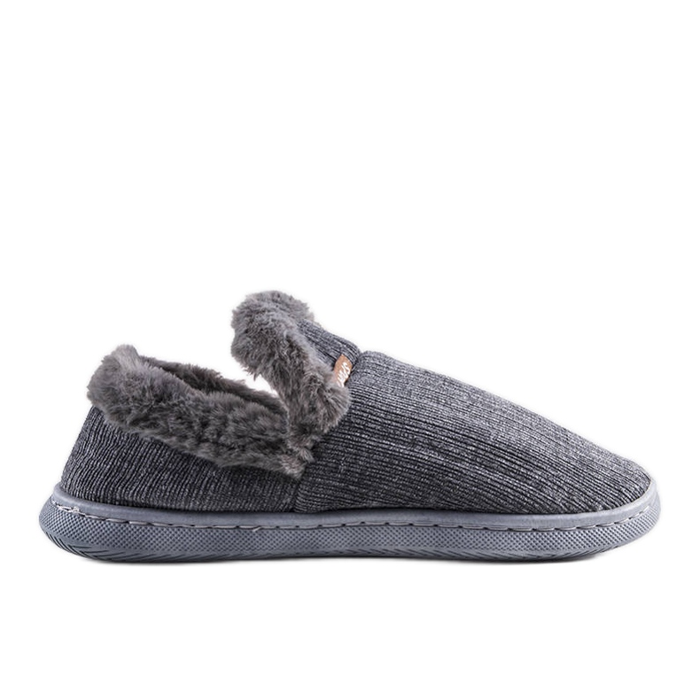 BM Zapatillas casa Voltar hombre gris