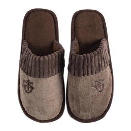 Babuchas marrones para hombre de Lesseps marrón