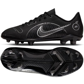 Nike Mercurial Vapor 14 Club FG/MG Jr DJ2895 007 zapatos de fútbol negro negro