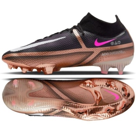 Zapatos de fútbol Nike Phantom GT2 Elite Qatar Dynamic Fit Fg M DR5955 810 marrón negro