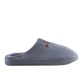 Pantuflas hombre Presse grises Pantuflas hombre Presse grises