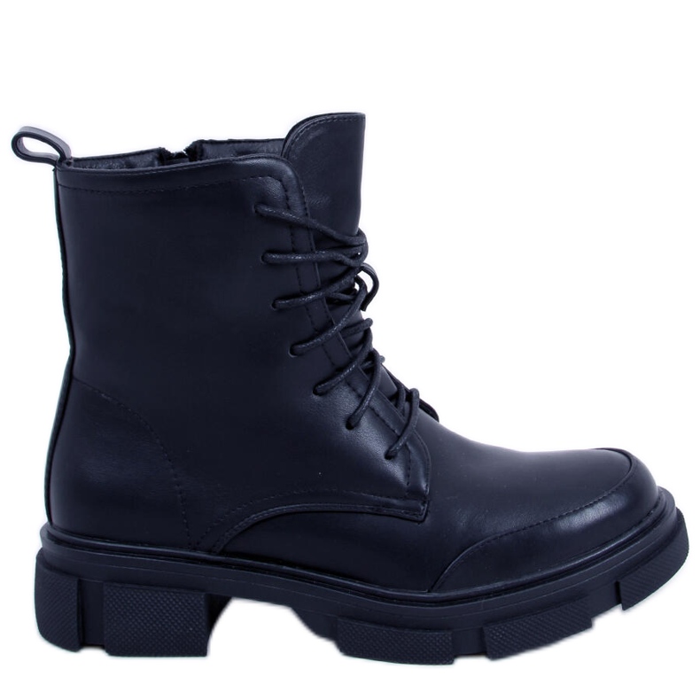 BM Botas con cordones Coley Negro