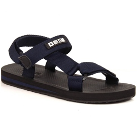 Sandalias deportivas de hombre Big Star DD174718 azul marino con velcro