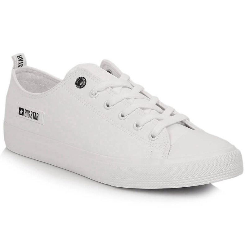 Zapatillas deportivas de hombre en ecopiel blanca Big Star KK174008 blanco