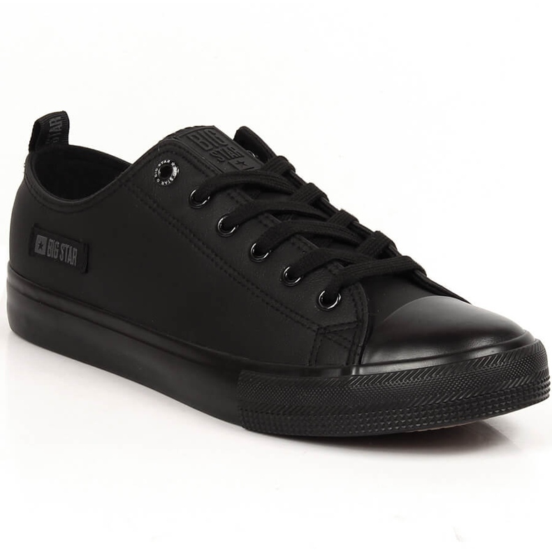 Deportivas negras de ecopiel para hombre Big Star KK174009 negro