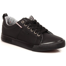 Deportivas negras de ecopiel Big Star KK274006 negro