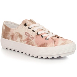 Sneakers mujer beige ombre Big Star LL274044