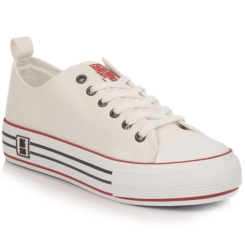 Zapatillas de mujer en la plataforma blanco Big Star LL274180