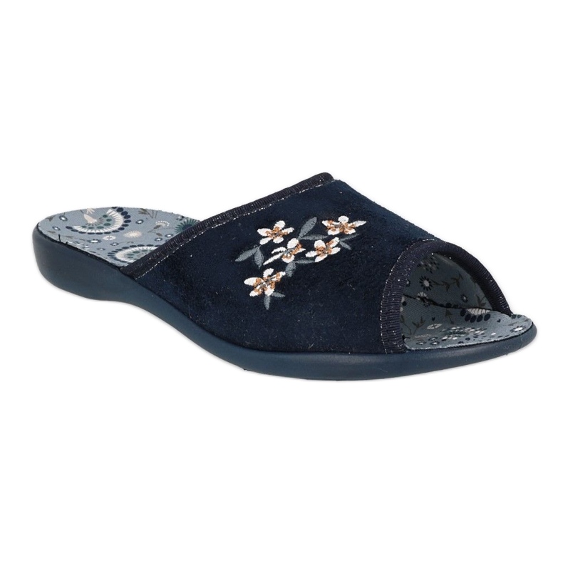 Zapatos de mujer befado pu 254D122 azul marino