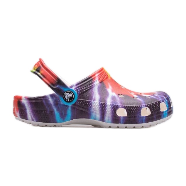 Zuecos Crocs Tie Dye Graphic Jr 206995-90H multicolor