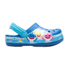 Crocs Fl Babyshark Band Clog T Jr 207066-4JL azul