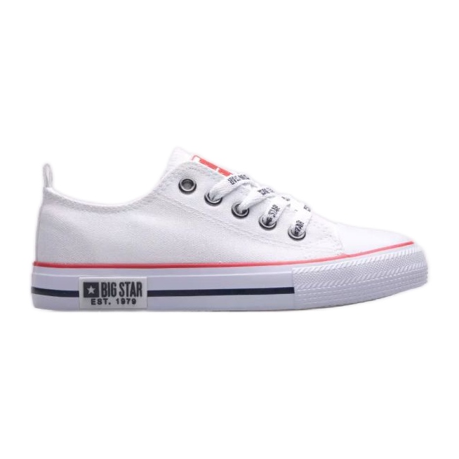 Zapatos, zapatillas Big Star Jr. KK374044 blanco