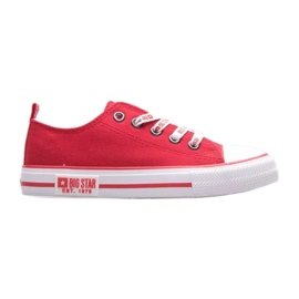 Zapatos, zapatillas Big Star Jr. KK374047 rojo