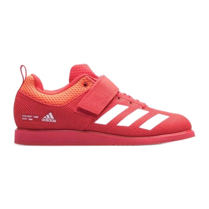 Zapatillas de halterofilia adidas Powerlift 5 M GY8921 rojo Zapatillas de halterofilia adidas Powerlift 5 M GY8921 rojo