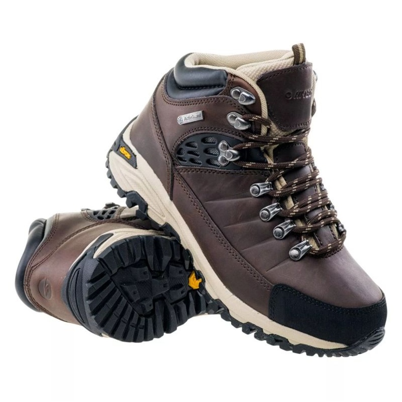 Zapatillas Hi-Tec Lotse Mid Wp 92800184512 marrón